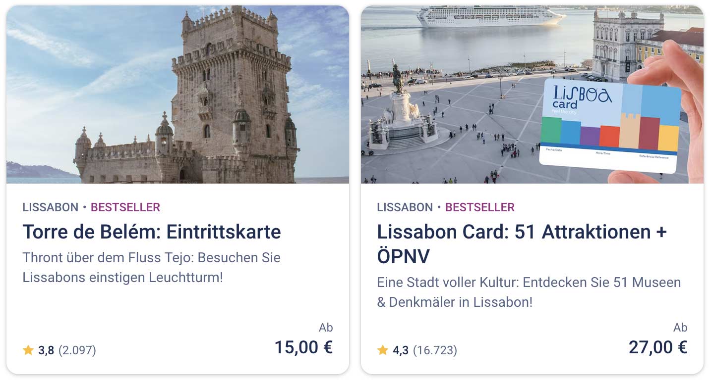 ticket Belém-Turm