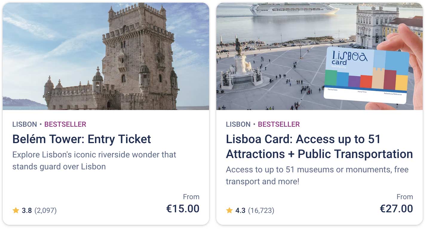 Belém Tower ticket